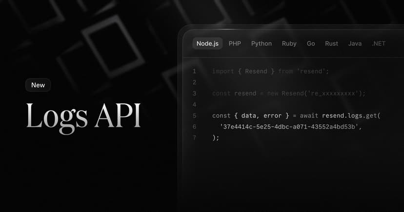 Logs API